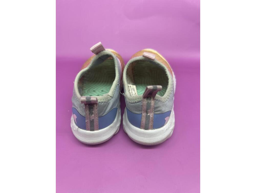 Rugged Shark EVA Water Shoes - Kids/Youth Size 8T - Pastel Pink/Blue - Picture 3 of 8